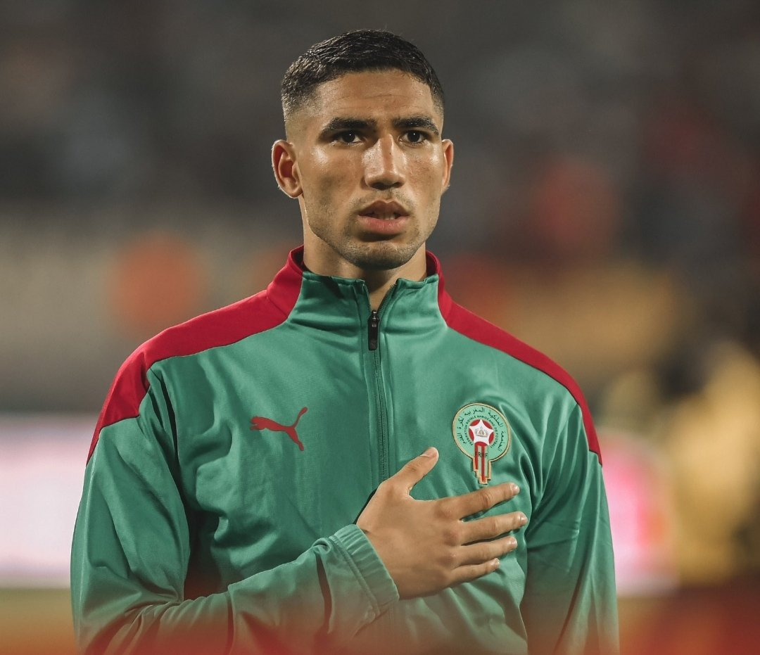 أشرف حكيمي يقود المنتخب المغربي في كأس أمم إفريقيا