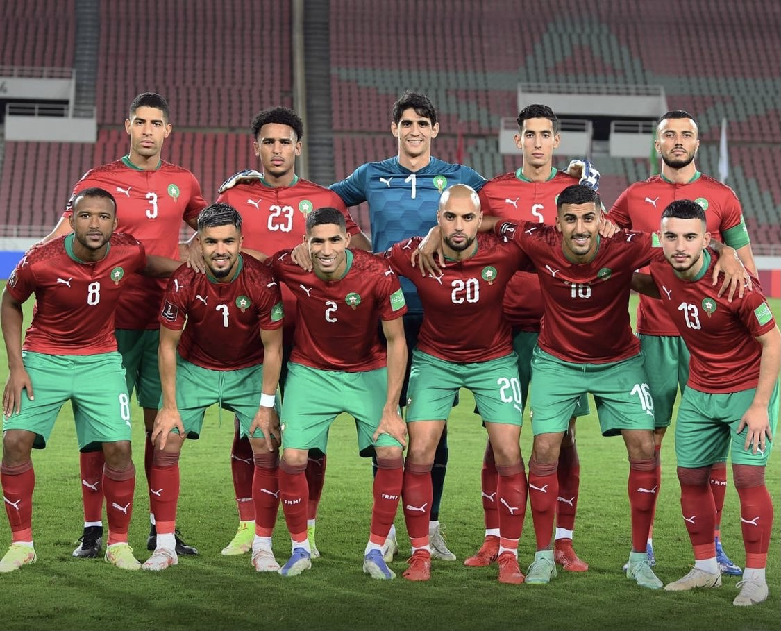 المنتخب الوطني المغربي يستعد لمواجهة منتخب السنغال في النهائي